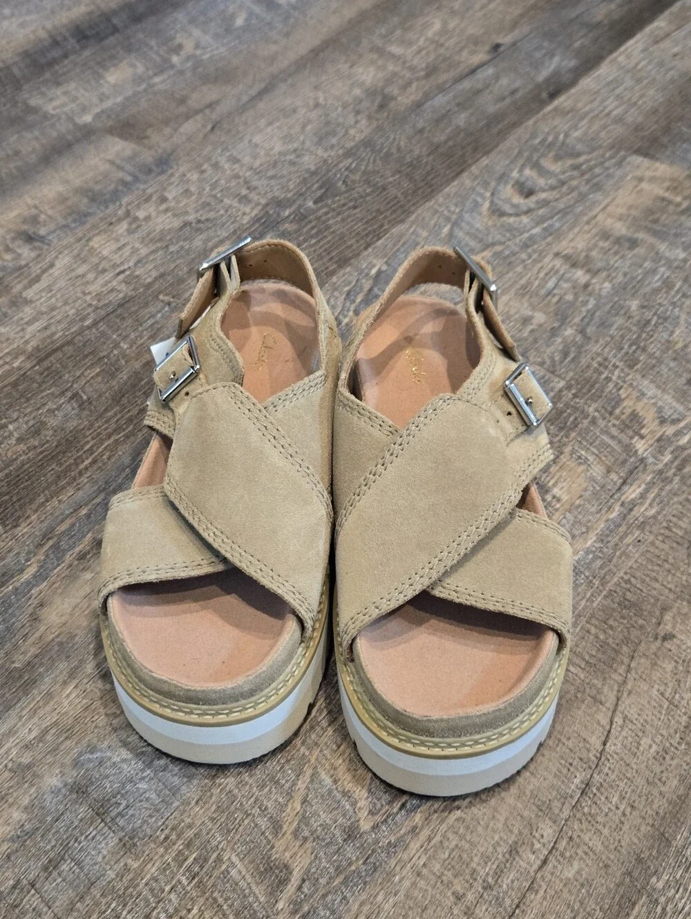 Clarks Women's Orianna Roam Dark Sand - Picture 3 of 10